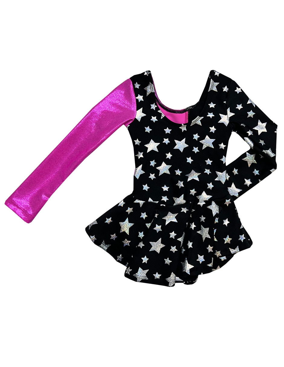 Leotardo con falda infantil 4