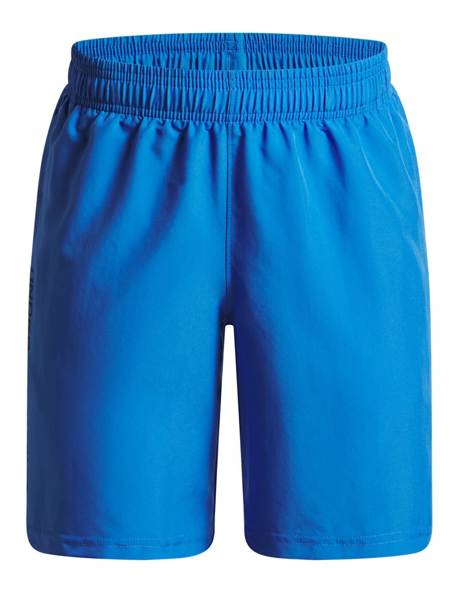 Short con bolsillos Ua Tech Woven Wordmark Short para entrenamiento niña