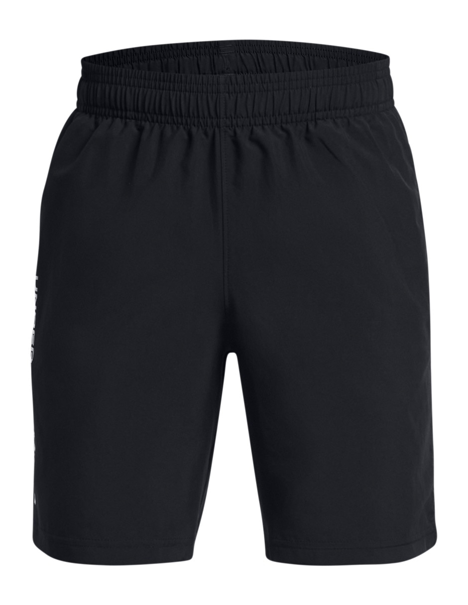 Short con bolsillos Ua tech woven wordmark para entrenamiento niña 3