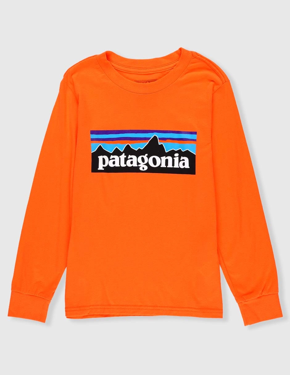 Playera deportiva outdoor Long-Sleeved P-6 Logo de niña Playera deportiva outdoor Long-Sleeved P-6 Logo de niña