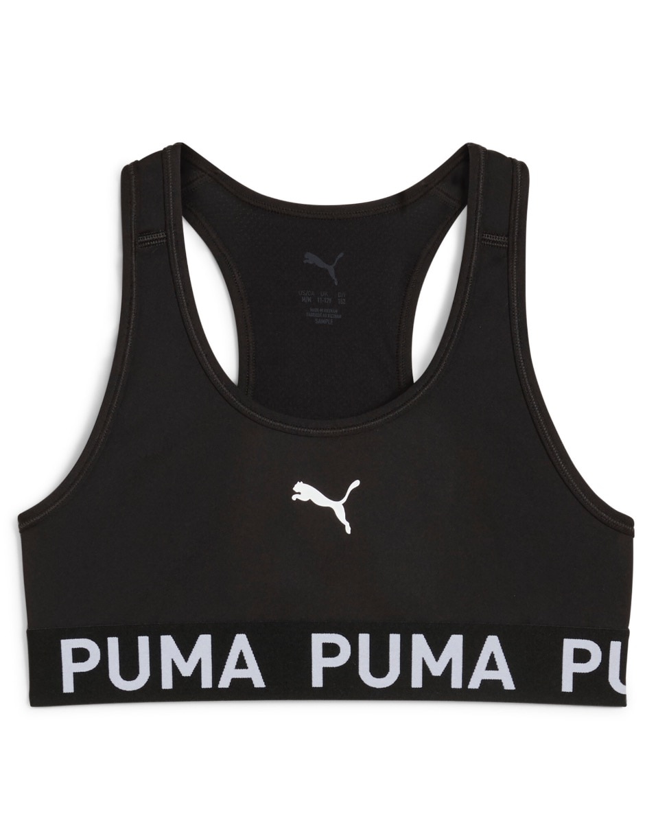 Top deportivo Puma Strong Bra G para entrenamiento niña