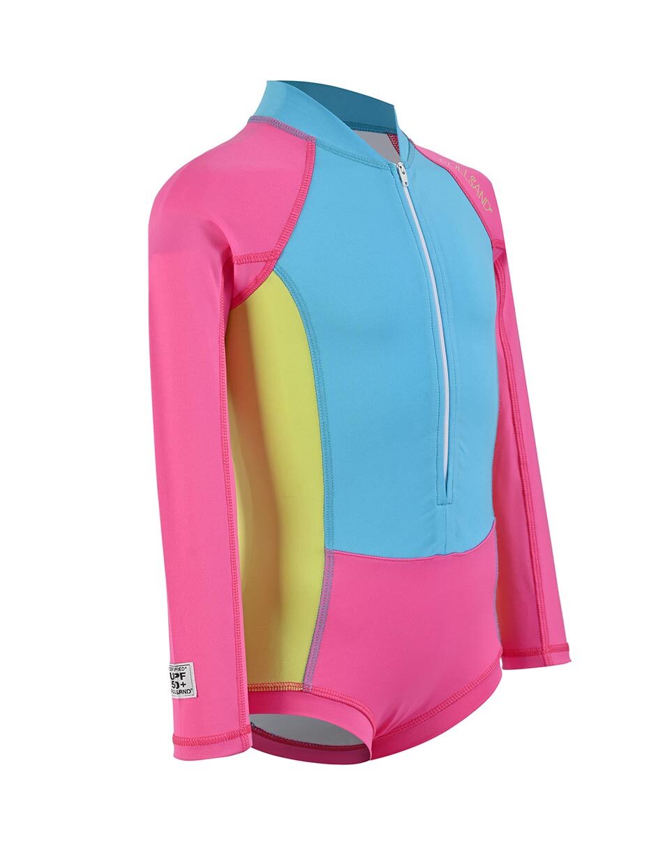 Wetsuit estampado liso para niña 3