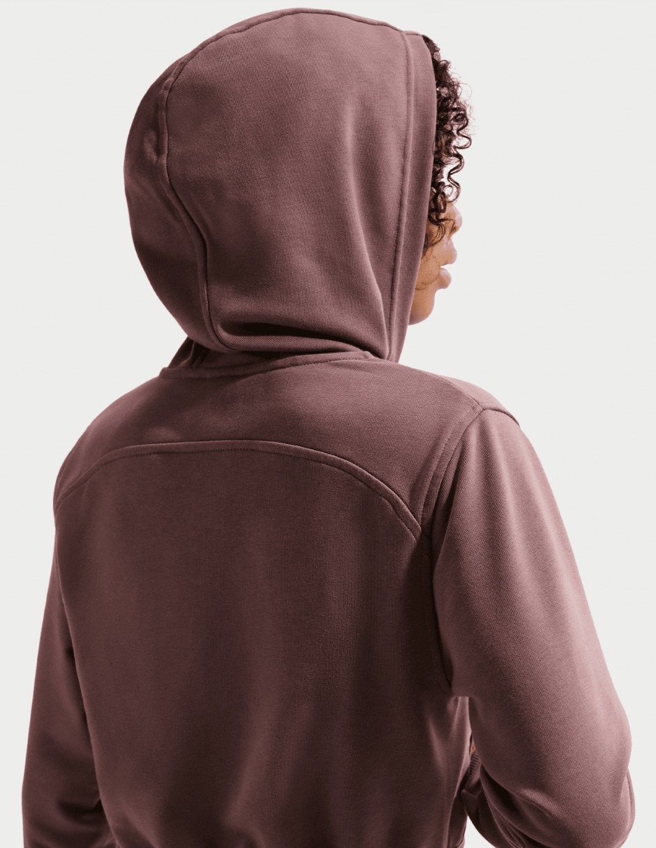 Sudadera Pro Fleece con capucha y bolsa para niña 4