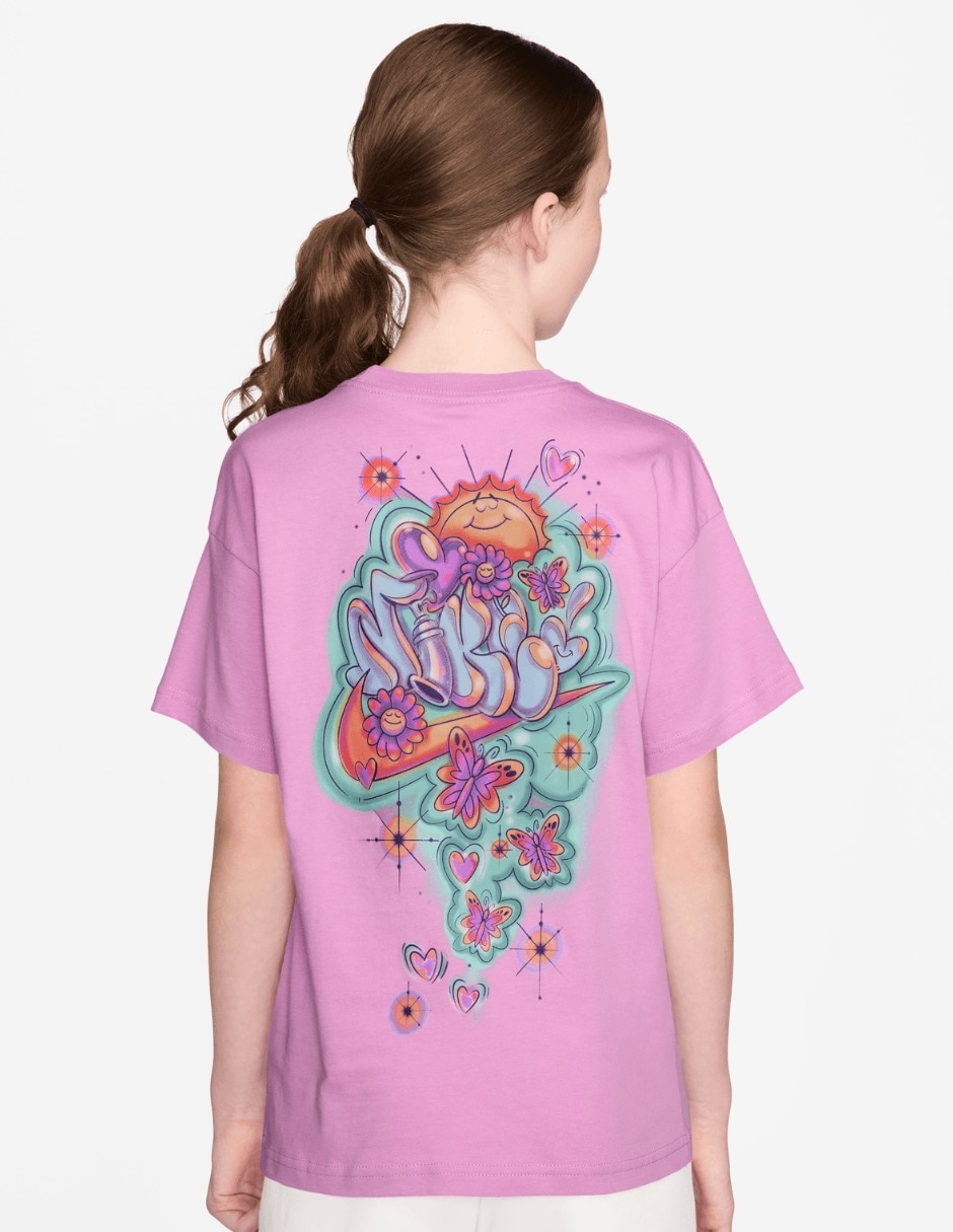 Playera deportiva para entrenamiento de niña 2
