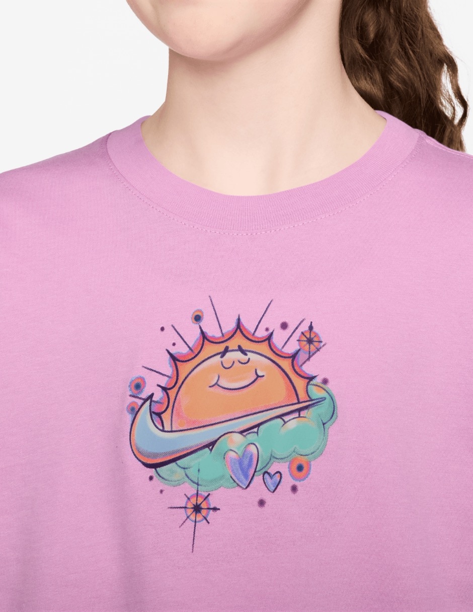 Playera deportiva para entrenamiento de niña 3