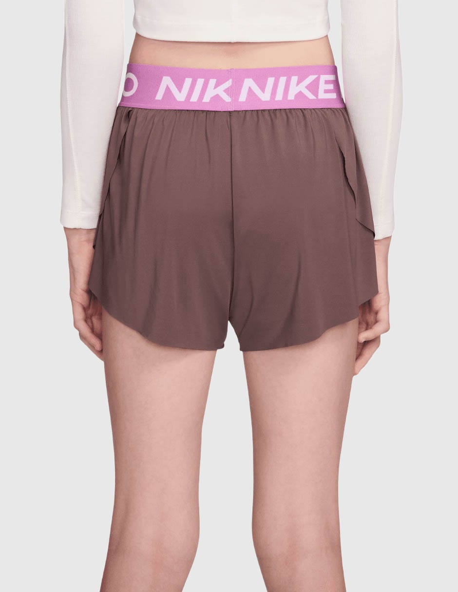 Short efecto doble prenda para entrenamiento niña 2