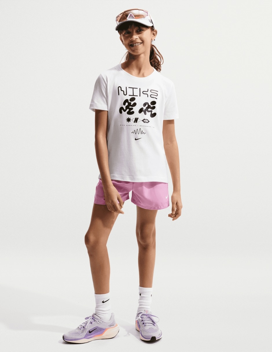 Playera deportiva para entrenamiento para niña