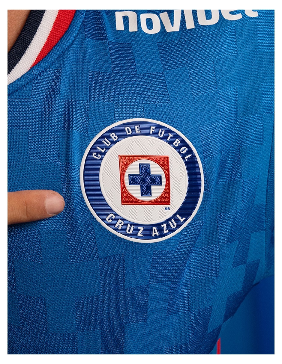 Jersey de Club de Fútbol Cruz Azul local manga corta  unisex 3