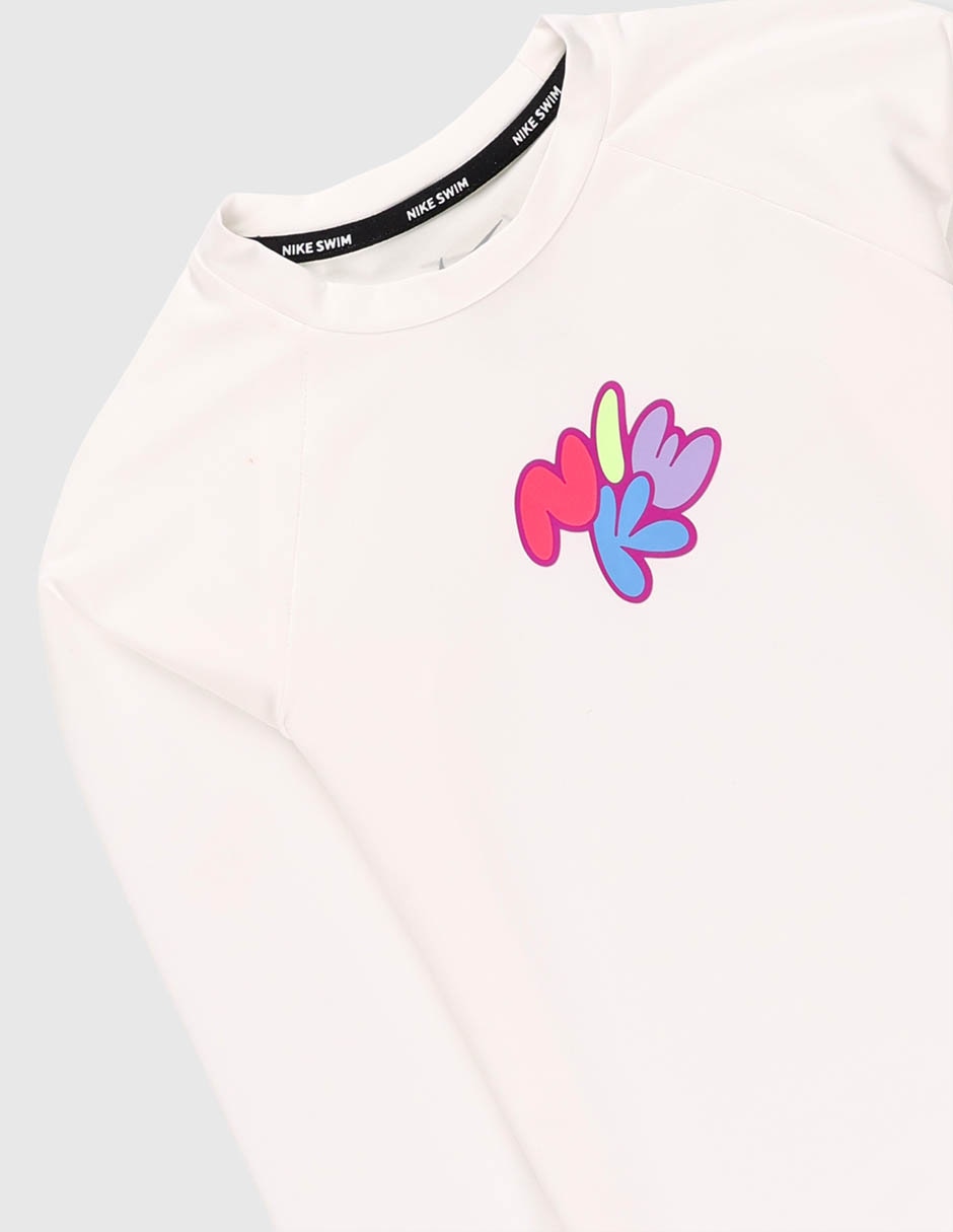Wetshirt estampado con logo para niña 3