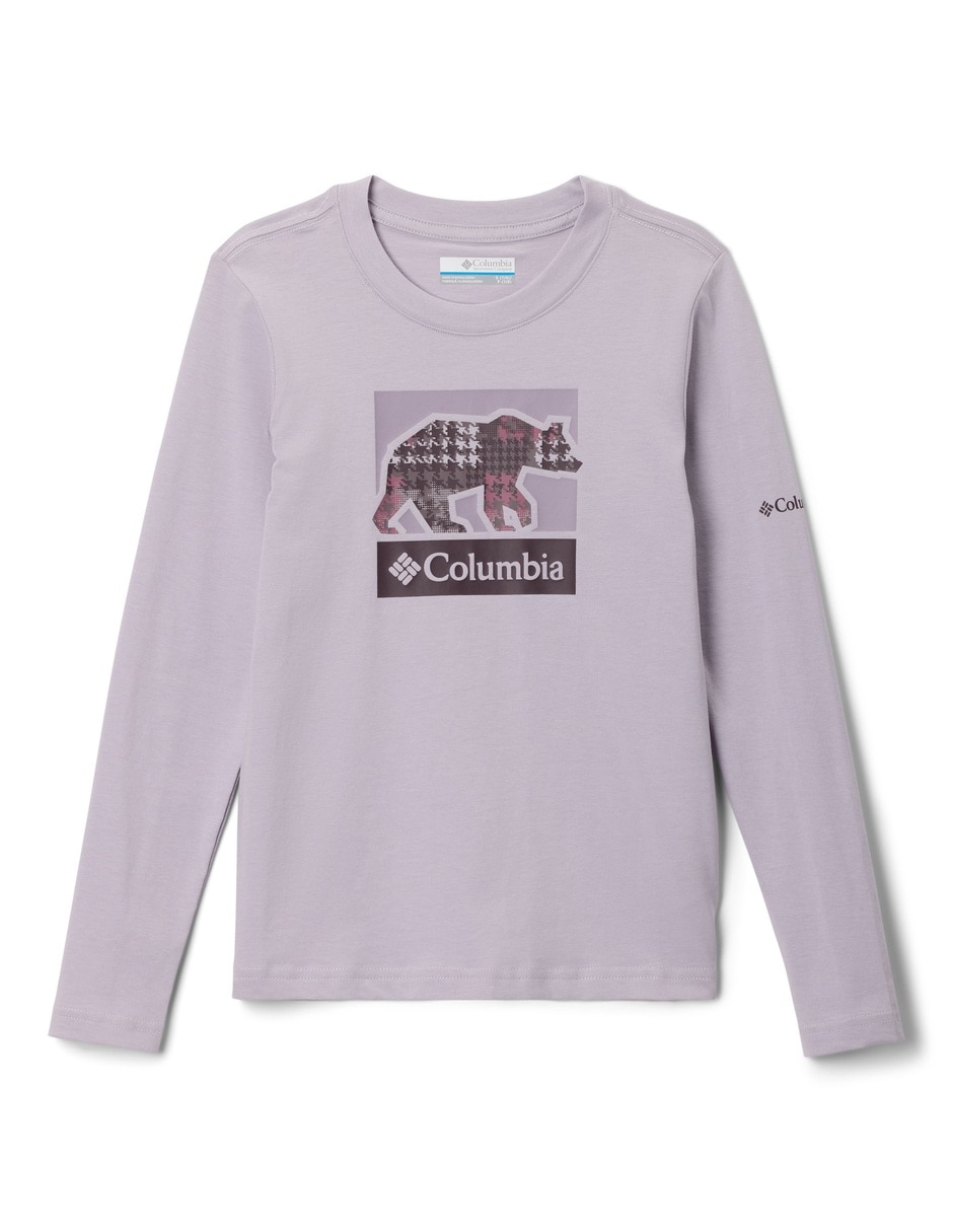 Playera deportiva casual de niña Playera deportiva casual de niña