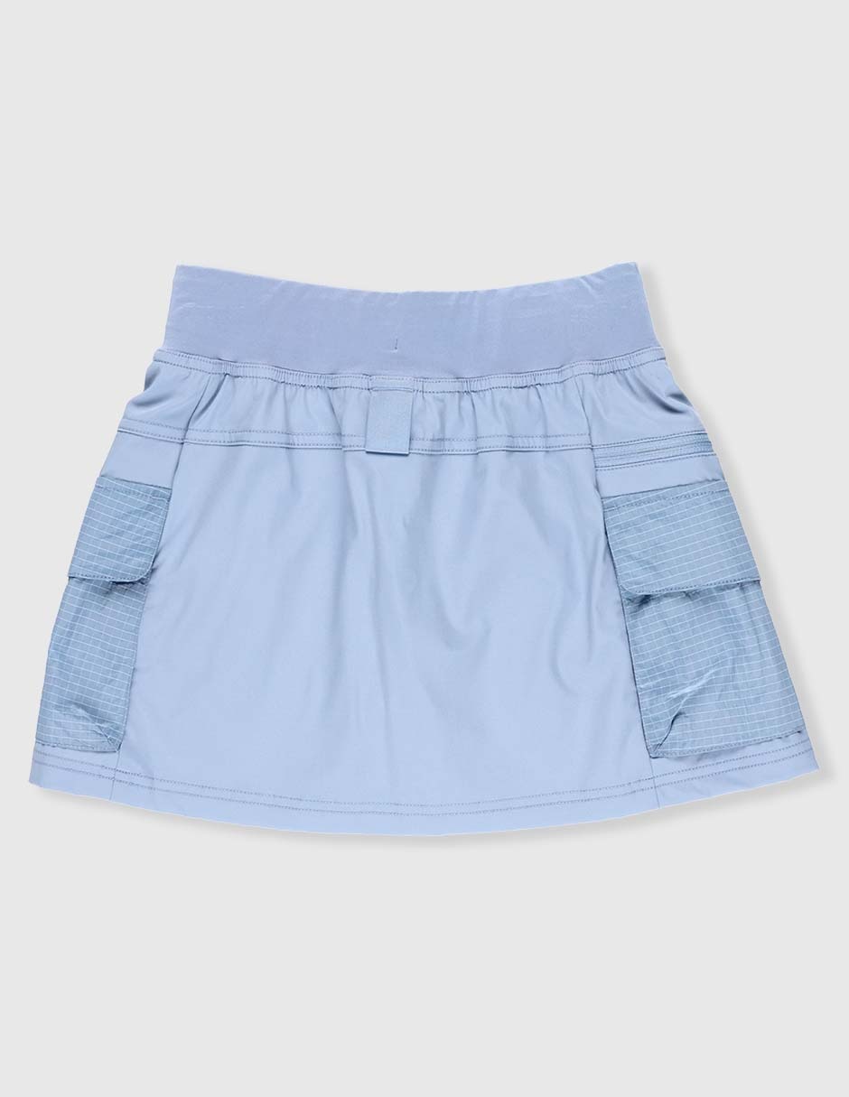 Falda short deportiva para senderismo niña 2