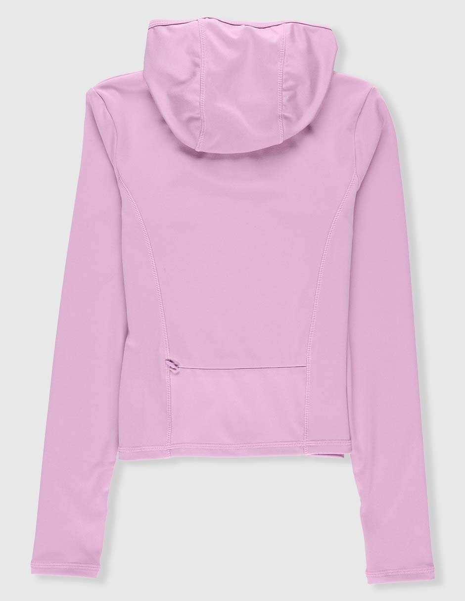 Sudadera con capucha y bolsa para niña 2