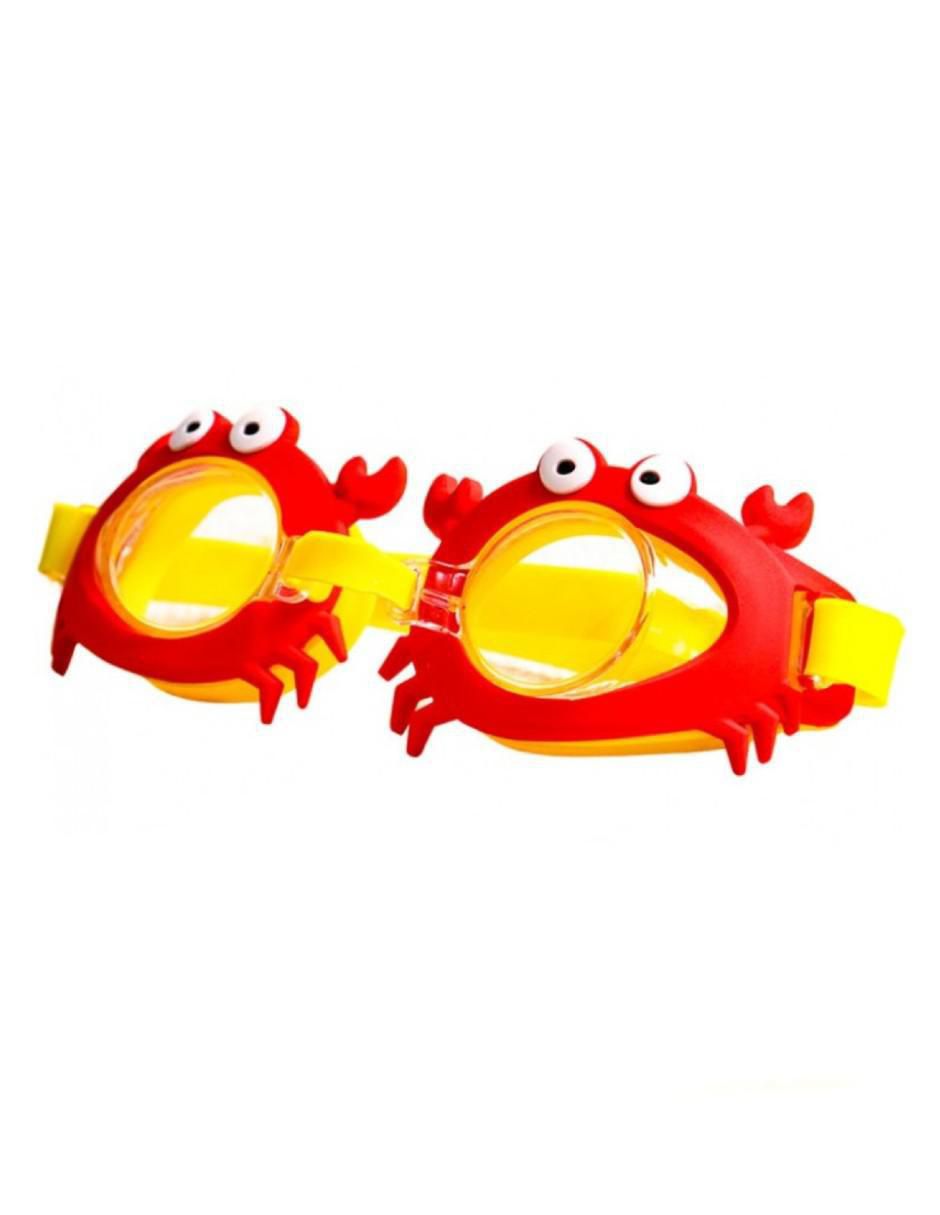 Goggles de puente fijo para natación infantil unisex 2