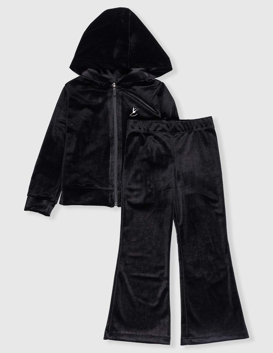 Conjunto deportivo straight con elástico para niña Conjunto deportivo straight con elástico para niña