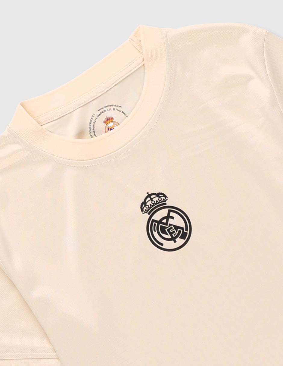 Playera deportiva para fútbol Real Madrid para niña 3