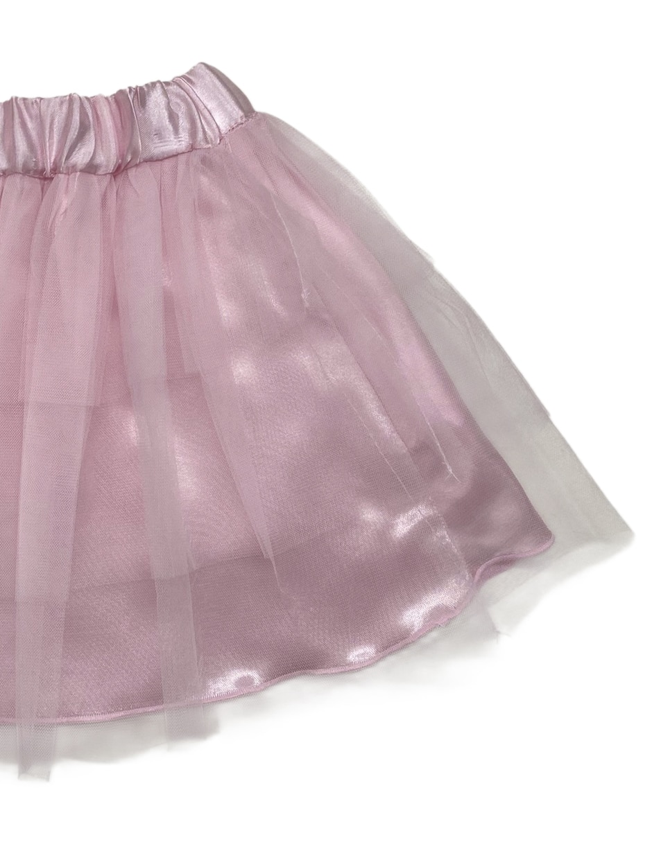 Conjunto deportivo regular con elástico para niña 2