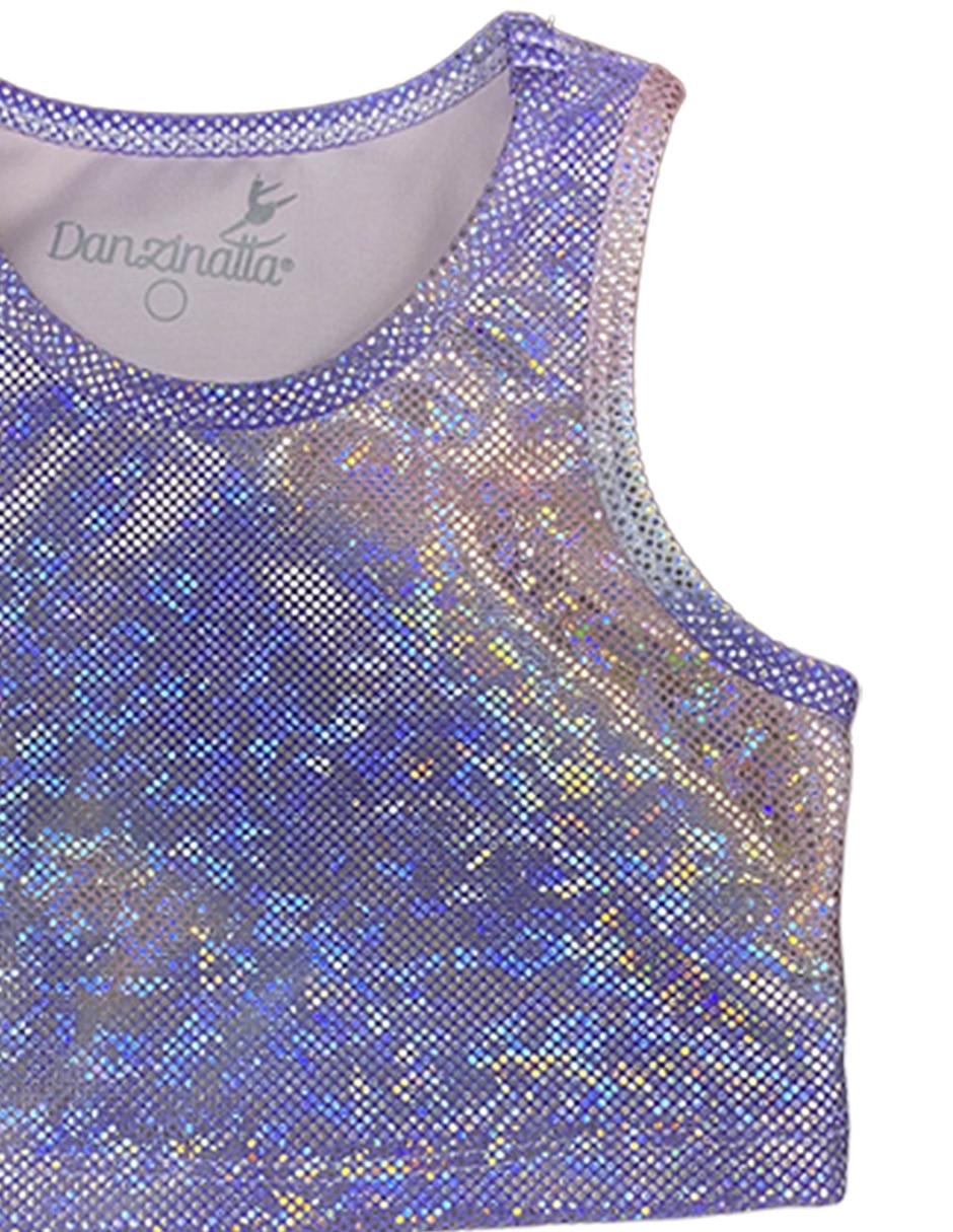 Conjunto deportivo regular con elástico para niña 4