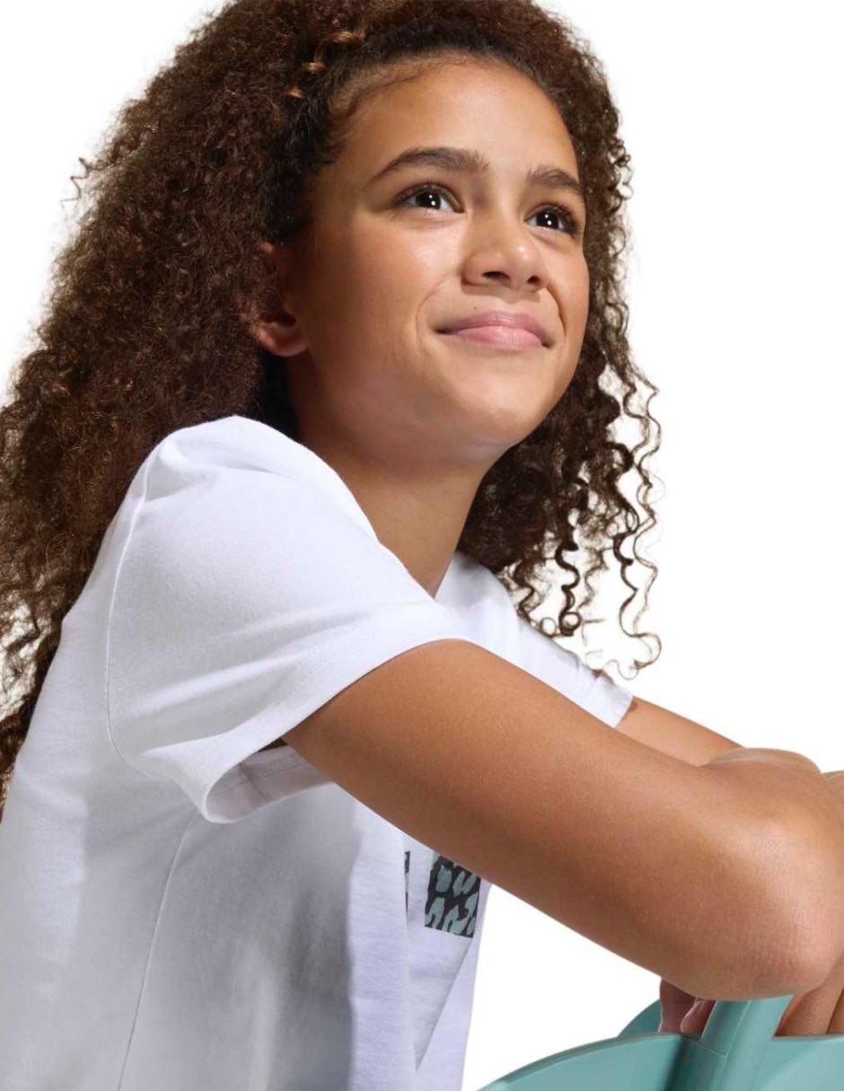 Playera deportiva casual para niña 6