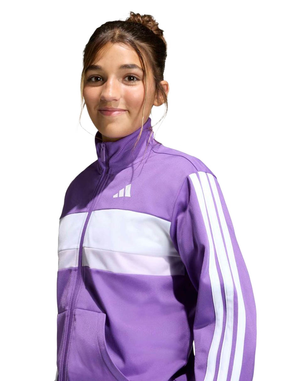 Conjunto deportivo con cierre para niña 6