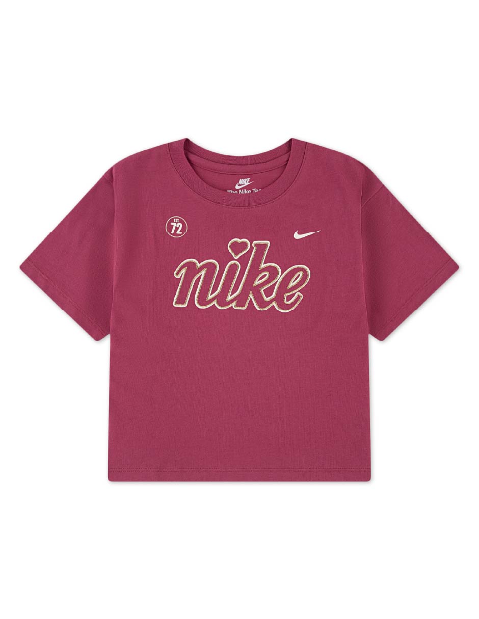 Playera deportiva para entrenamiento de niña