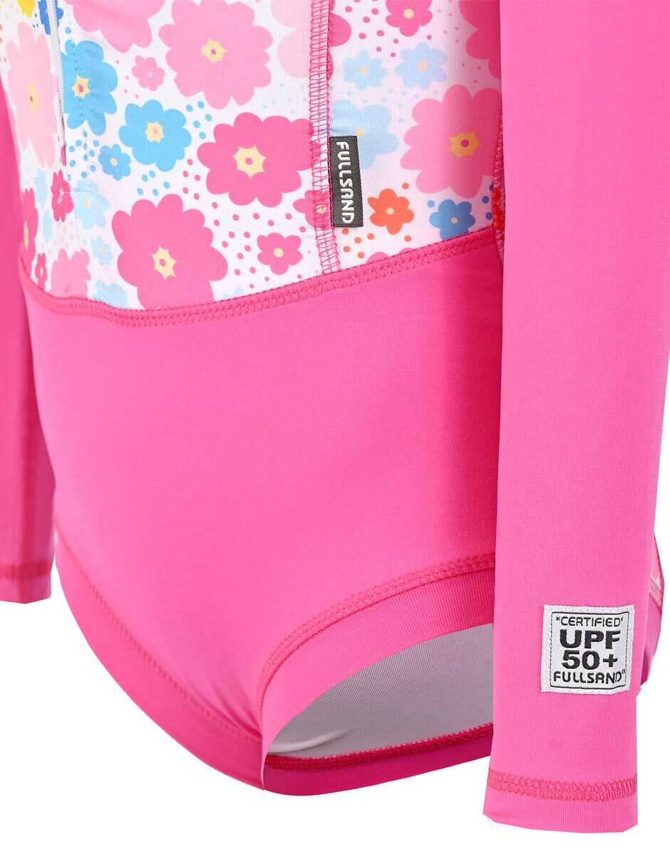 Wetshirt "estampado" floral "para" niña 4