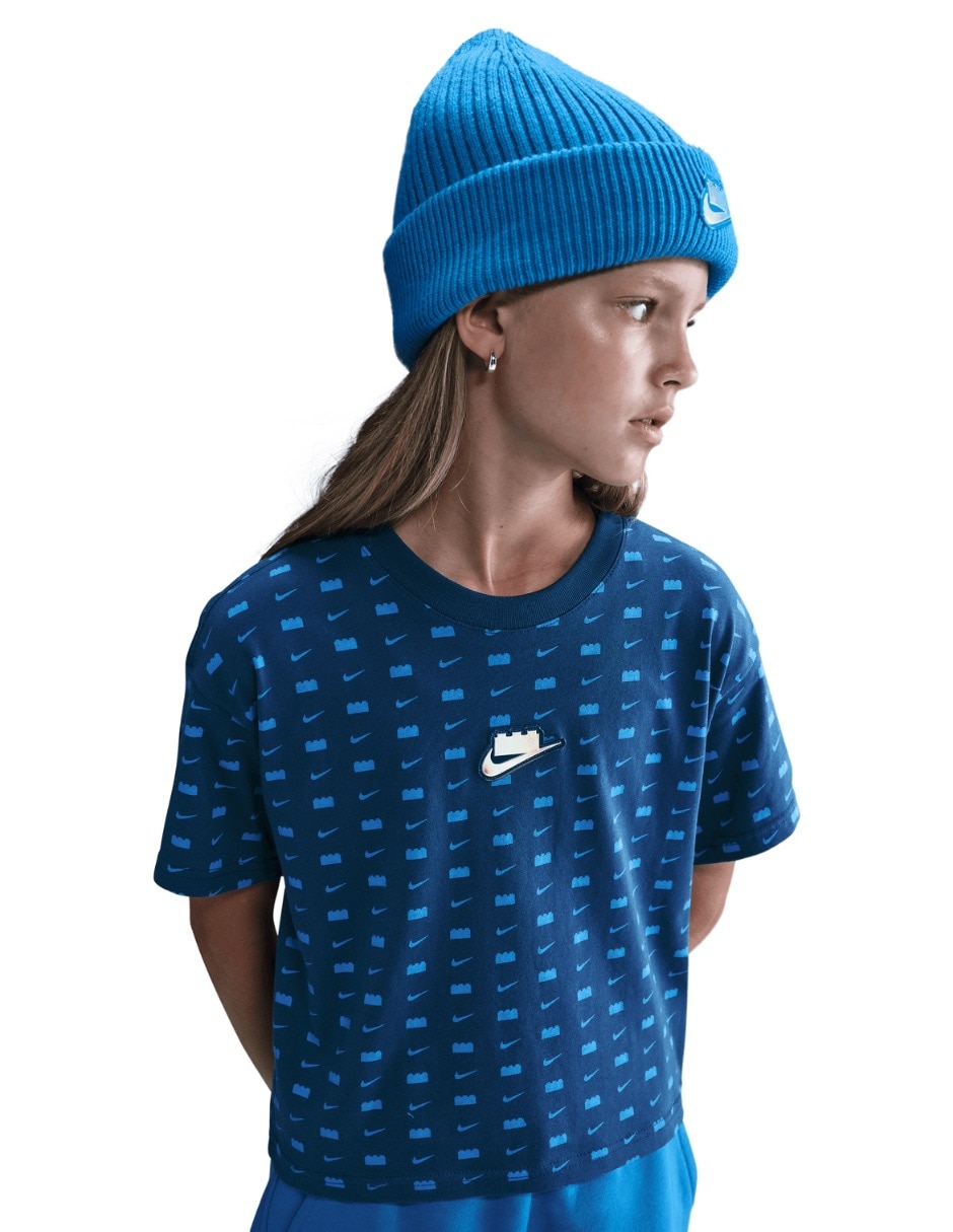 Playera deportiva casual de niña