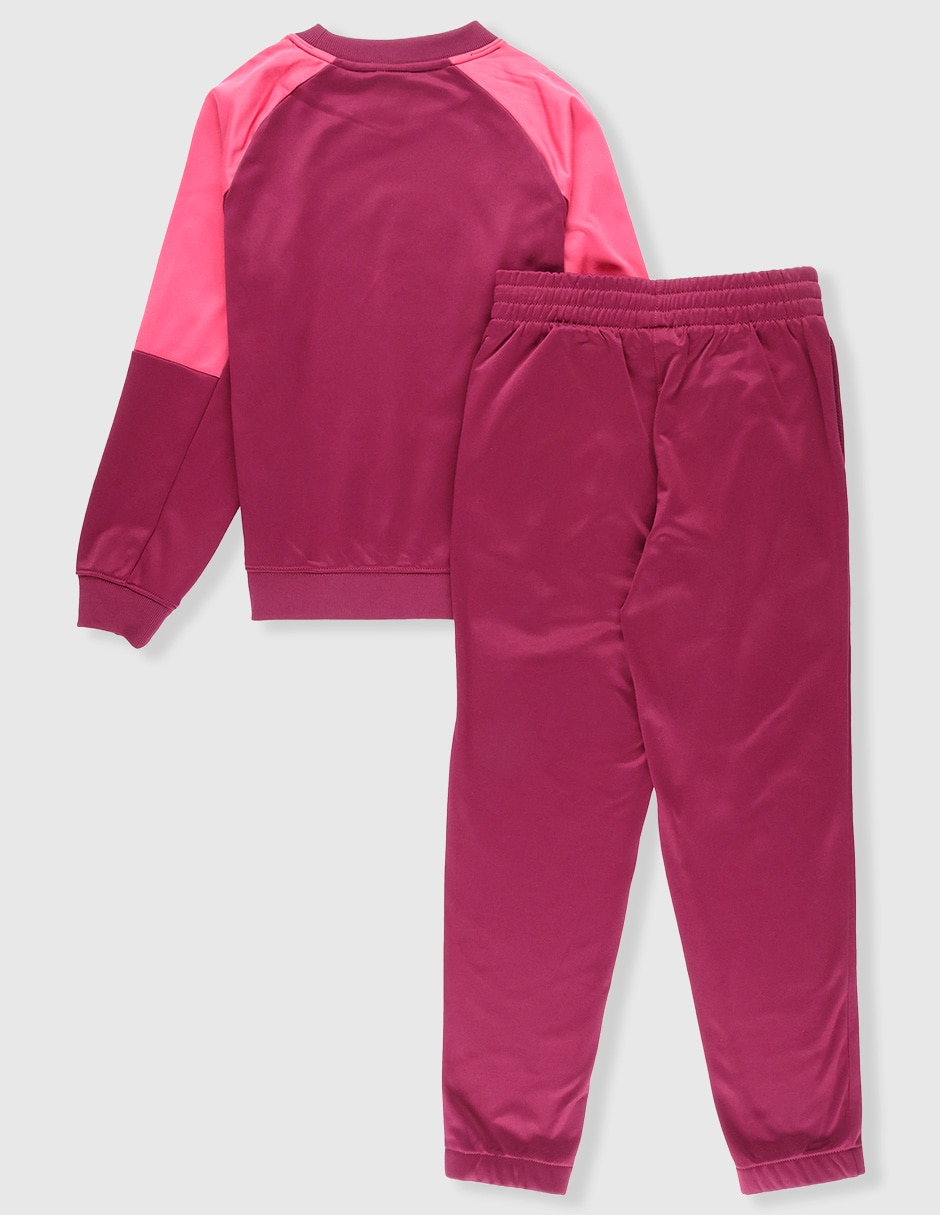Conjunto deportivo slim con elástico para niña 2