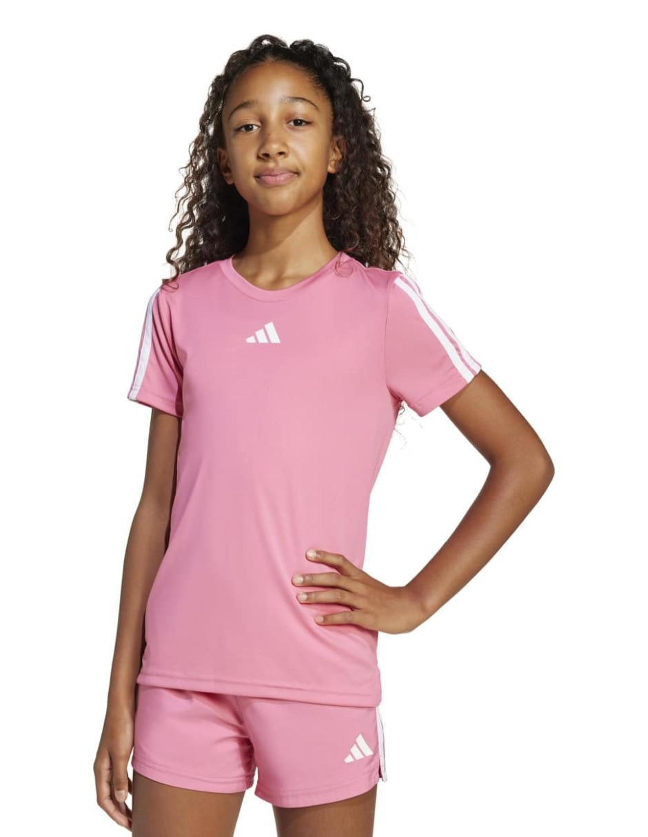 Playera deportiva para entrenamiento de niña
