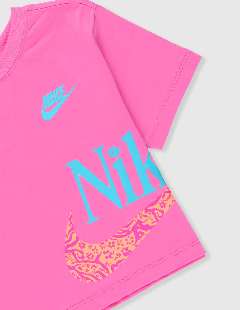 Conjunto deportivo regular con elástico para niña 3