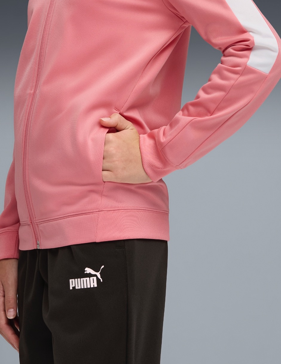 Conjunto deportivo regular con elástico para niña 4