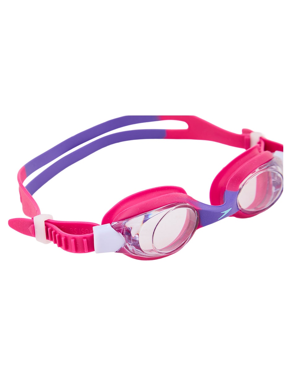 Goggles transparentes para natación de niña 4