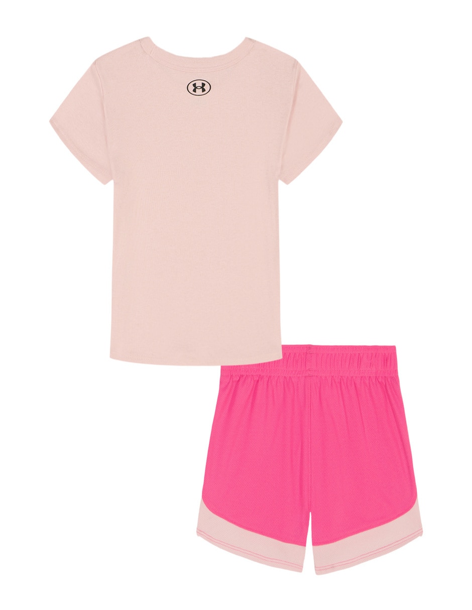 Conjunto deportivo regular con elástico para niña 2