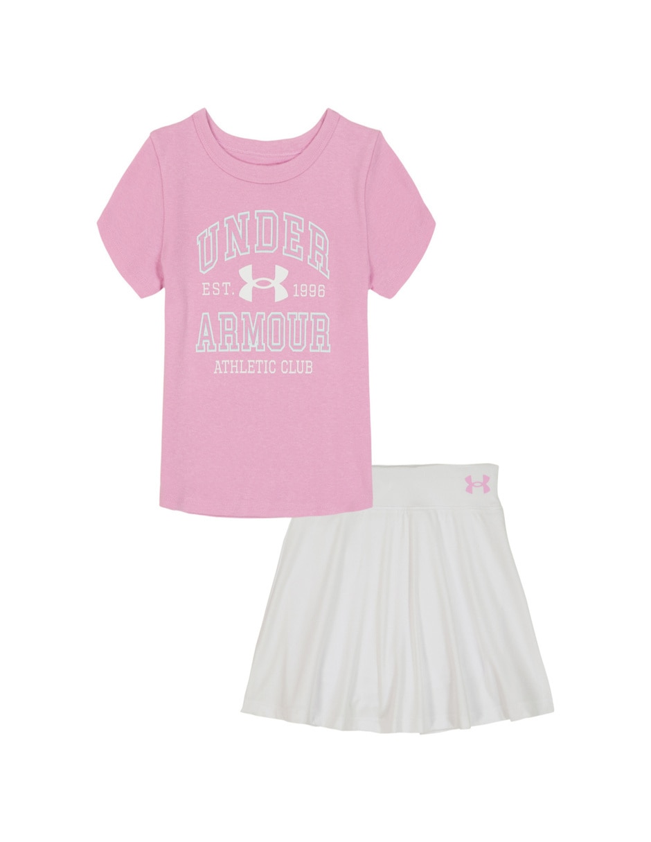 Conjunto deportivo regular con elástico para niña Conjunto deportivo regular con elástico para niña