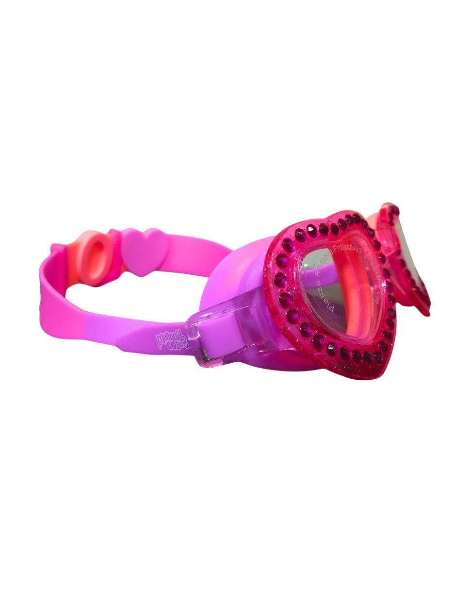 Goggles de puente fijo para natación de niña 5