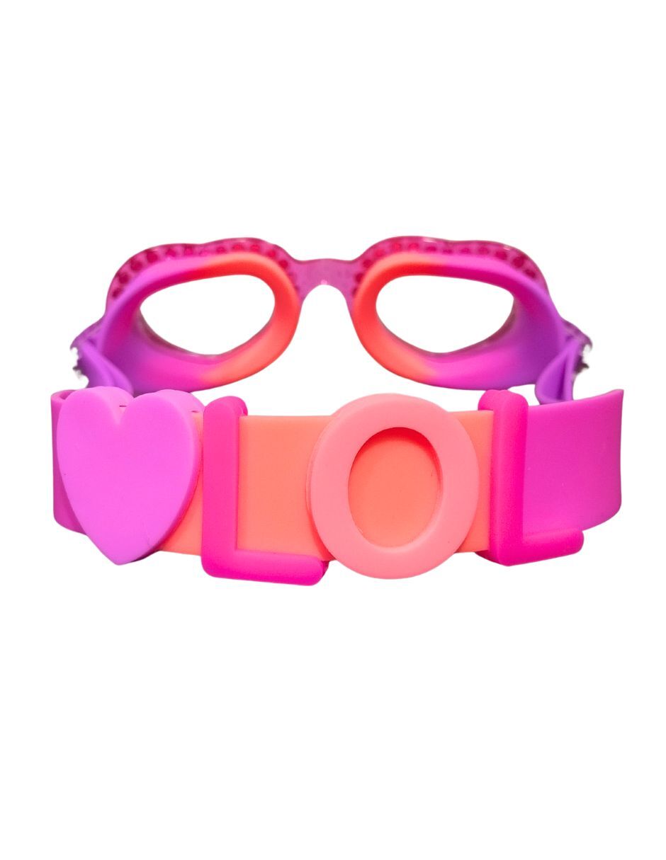 Goggles de puente fijo para natación de niña 6