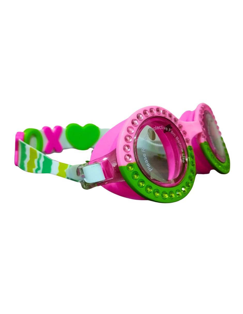 Goggles de puente fijo para natación de niña 5