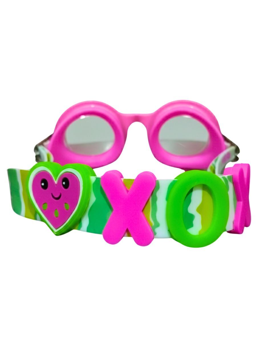 Goggles de puente fijo para natación de niña 6