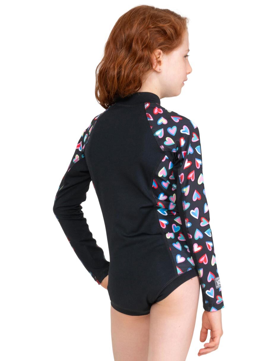 Wetsuit estampado gráfico para niña 5