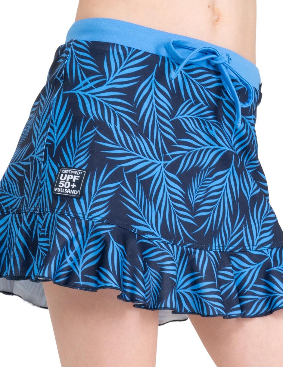 Falda short deportiva para natación niña 7