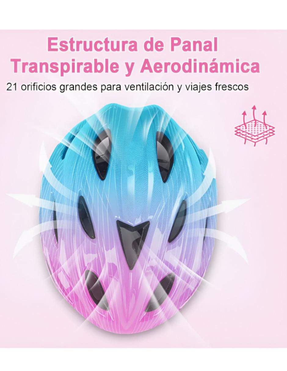 Casco medio para ciclismo para niña 4